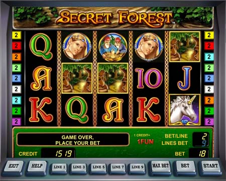 Secret Forest Multi Gaminator